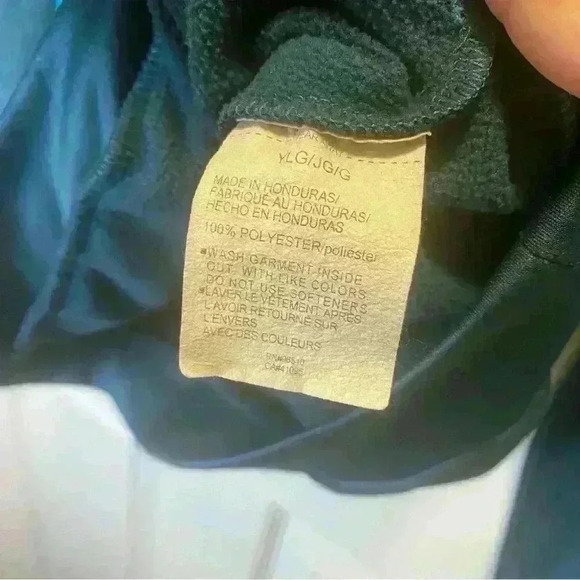 Boys Under Armour Fleece Big Logo Hoodie, Size YLG, Color Blue Note/Radar Blue - Picture 8 of 10